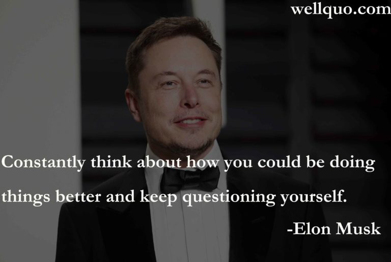 Quotes of Elon Musk for reaching your goals - Wellquo.com