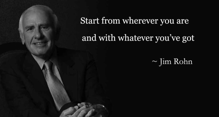 40+ Jim Rohn Quotes to achieve Goals - Well Quo