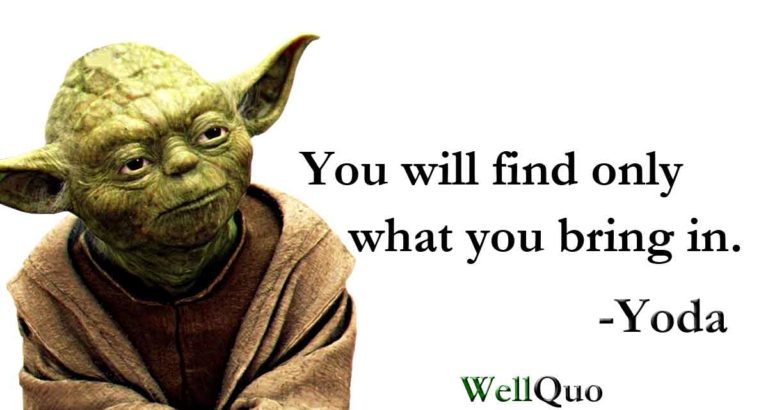 The Wisdom of Yoda: Quotes from a Jedi Master - Well Quo