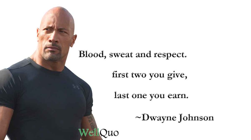 The Rock Dwayne Johnson Motivational Quotes - Well Quo