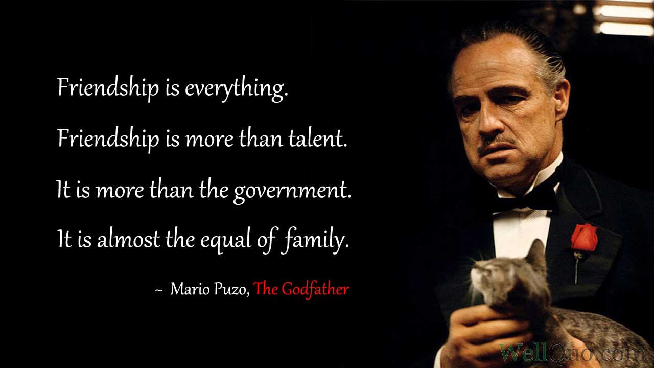 The Godfather Quotes by Mario Puzo - Well Quo