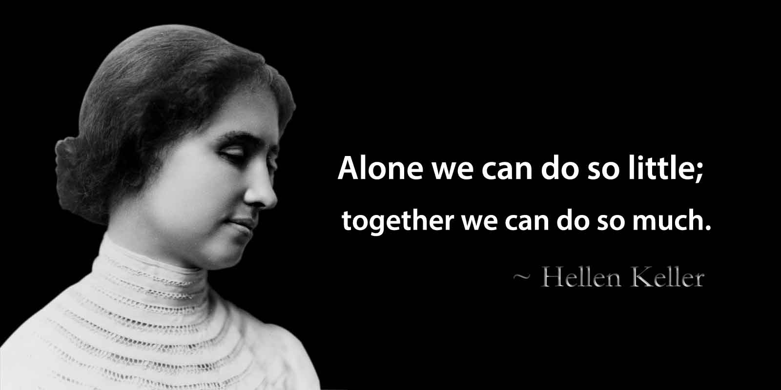 What Are Famous Quotes That Helen Keller Said