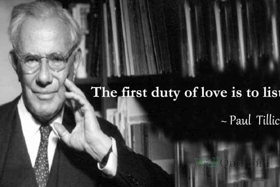 Paul Tillich Quotes