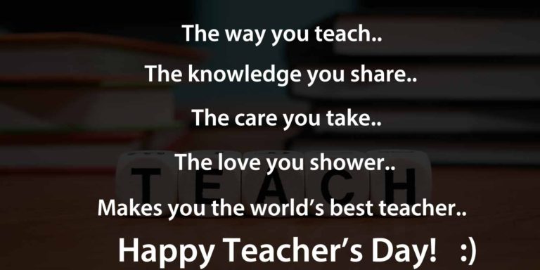 Happy Teachers Day Wishes, Quotes and Messages - Well Quo