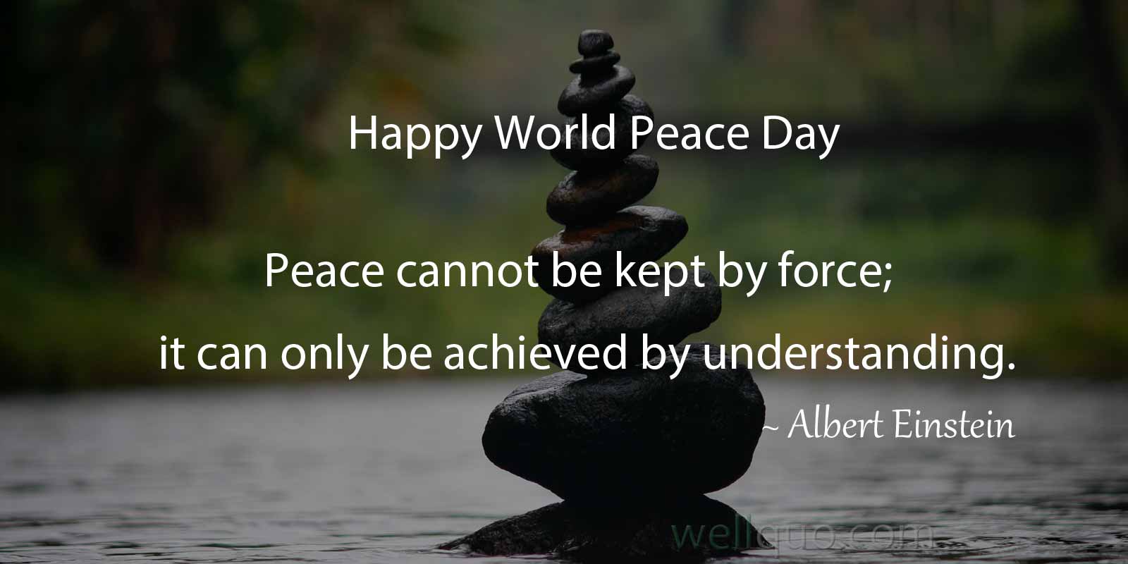 Happy Peace day Quotes Well Quo