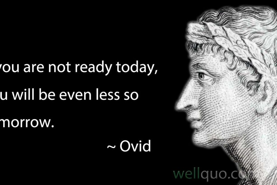 Ovid Quotes - Famous Quotes From the Roman Poet